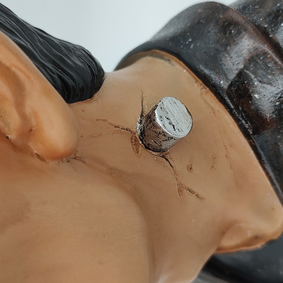 Frankenstein Monster Light Up Statue Glitter Bust 13” Halloween Decor **NEW*** - Picture 8 of 12